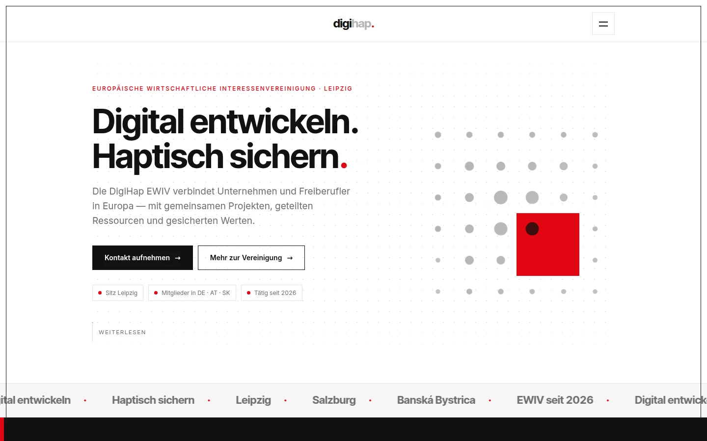 digihap.tech – Desktop