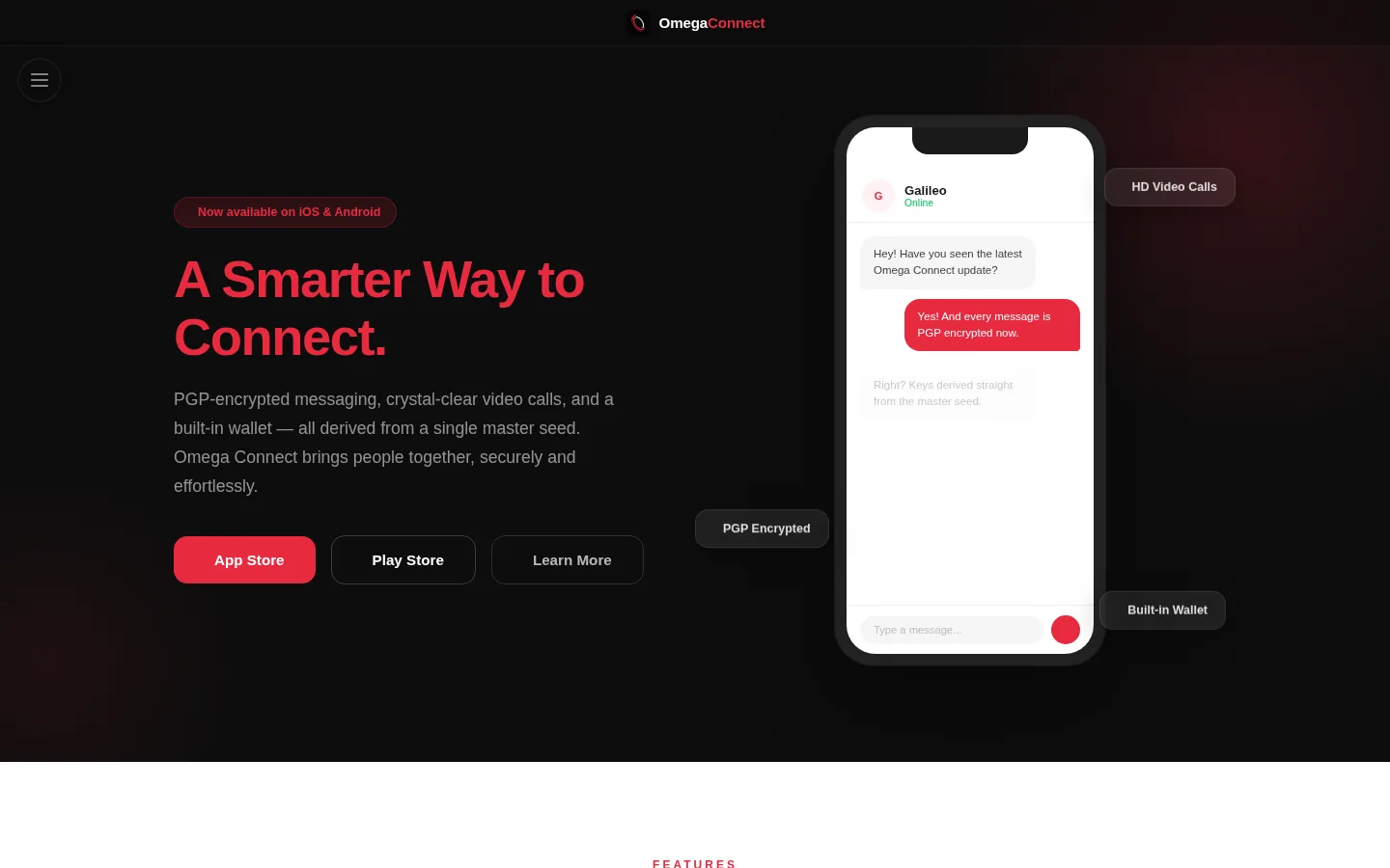 Omega Connect – Desktop