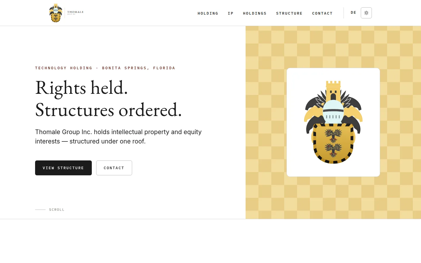 Thomale Group Inc. – Desktop